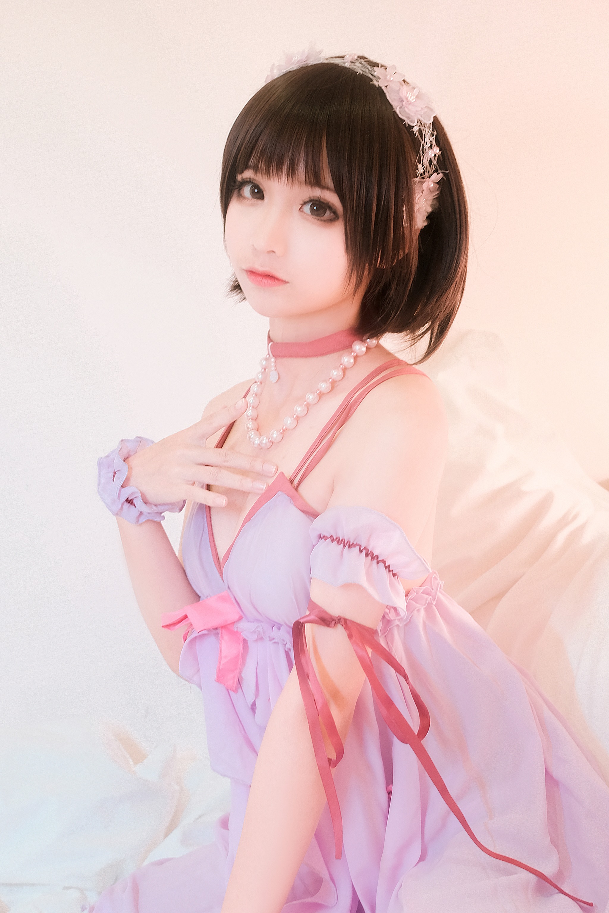 图片[1]-蠢沫沫 – NO.032 惠睡衣[44P]-XikXak